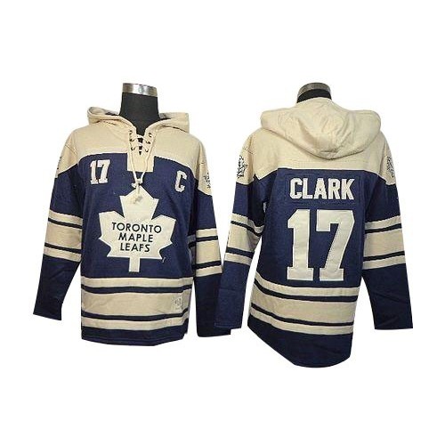  '47 Men's Wendel Clark Toronto Maple Leafs Lacer Pullover  Hoodie : Sports & Outdoors